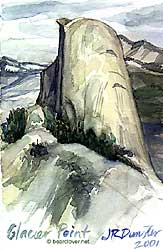 Glacier Point Watercolor